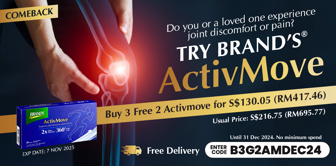 Buy 3 Get 2 ActivMove 30 Tablets + Free Delivery. With No Min Spend.